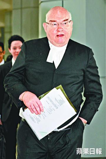 ■戴啟思及團隊昨發聲明,強調全國性法律不適用於香港。 ■戴啟思及團隊昨發聲明,強調全國性法律不適用於香港。
