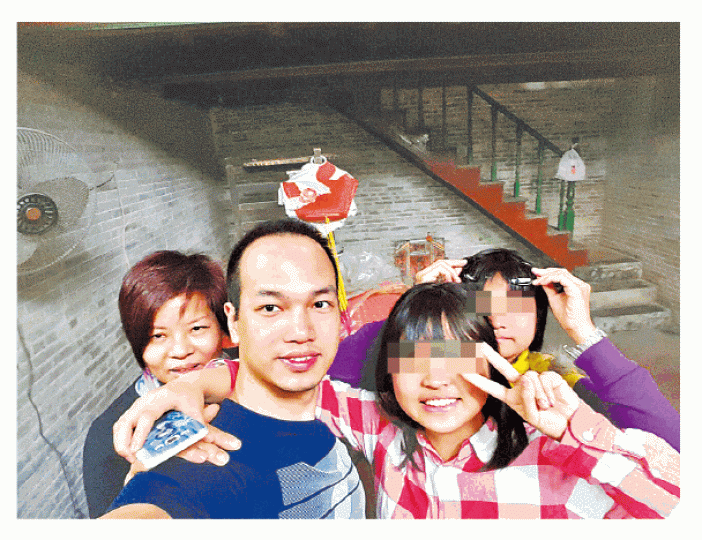 ■強哥突患肝病,慨嘆正值壯年卻難照顧家人。受訪者提供圖片 ■強哥突患肝病,慨嘆正值壯年卻難照顧家人。受訪者提供圖片