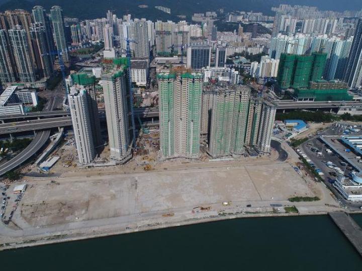 ■長沙灣住宅地為今年百億地王之一。資料圖片 ■長沙灣住宅地為今年百億地王之一。資料圖片