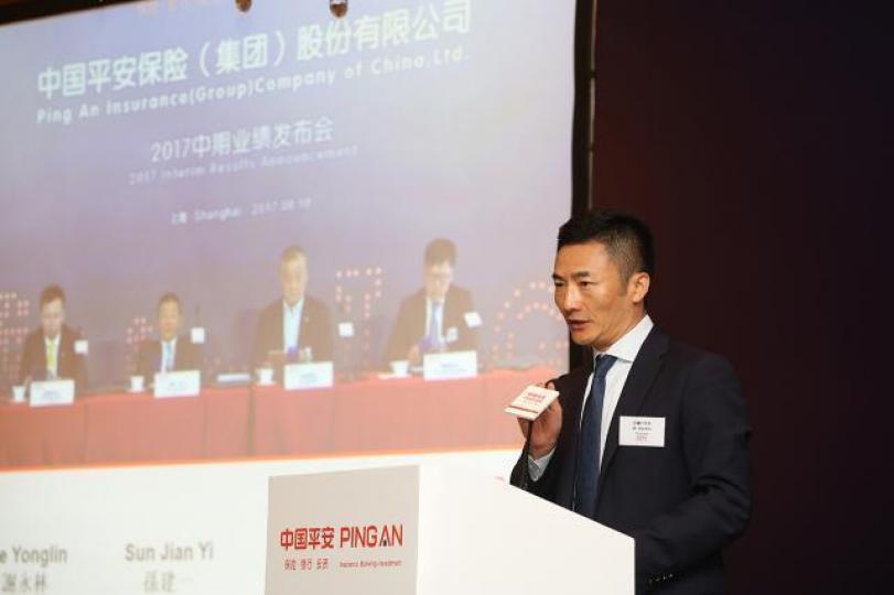 ■中國平安保險總經理任匯川。資料圖片 ■中國平安保險總經理任匯川。資料圖片