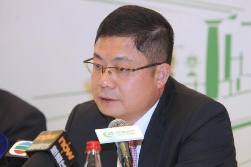 ■綠城執行董事曹舟南。資料圖片 ■綠城執行董事曹舟南。資料圖片