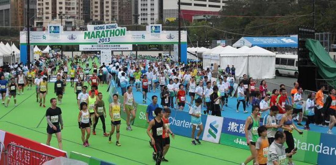 ■「渣馬」舉辦20年,在不知不覺間,成為了許多香港人的一個跑步的「最佳理由」。資料圖片 ■「渣馬」舉辦20年,在不知不覺間,成為了許多香港人的一個跑步的「最佳理由」。資料圖片