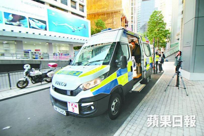 ■警方新式流動呼氣測試車上周才投入服務。資料圖片 ■警方新式流動呼氣測試車上周才投入服務。資料圖片