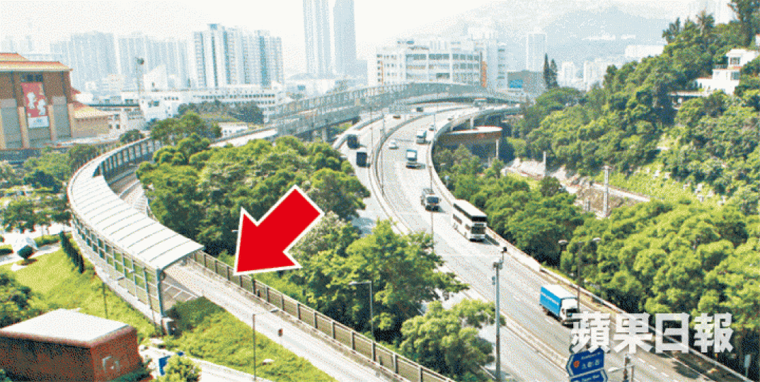 ■連接沙田路至青沙公路（箭嘴示）的T4幹道計劃維持原來走線。資料圖片