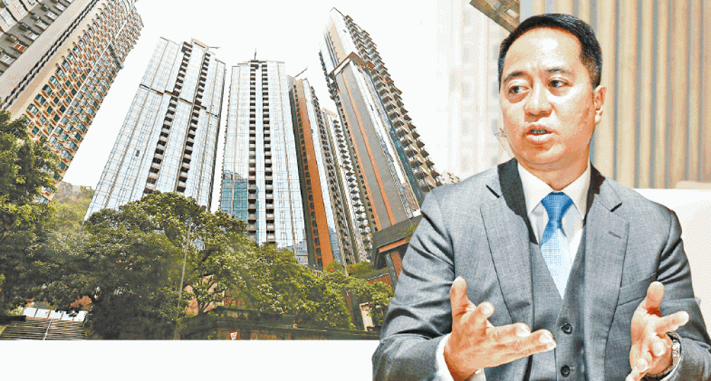 ■中原營業董事何兆棠(右圖)剛以2,638萬元售出北角柏傲山單位獲利。資料圖片 ■中原營業董事何兆棠(右圖)剛以2,638萬元售出北角柏傲山單位獲利。資料圖片
