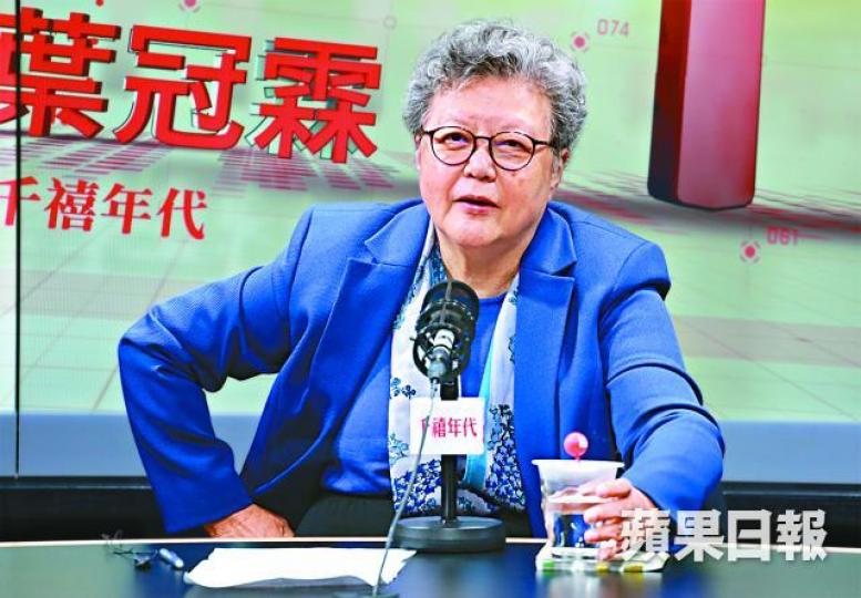 ■范徐麗泰昨指鄭若驊只是剛上任,相信將來政治敏感度會提高。 ■范徐麗泰昨指鄭若驊只是剛上任,相信將來政治敏感度會提高。