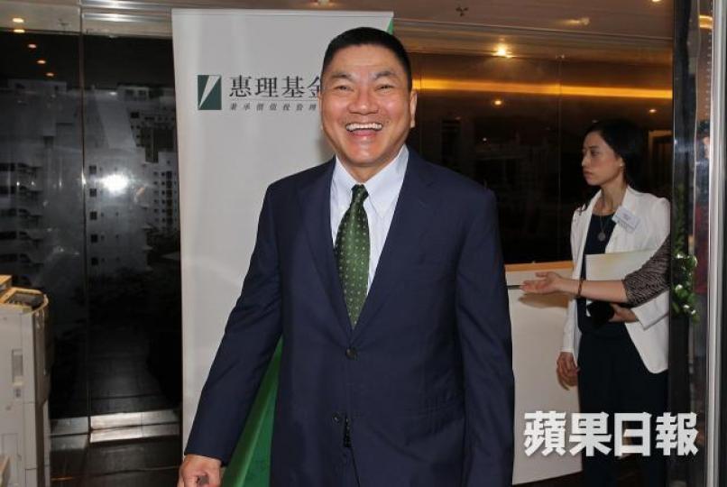 ■惠理創辦人謝清海 ■惠理創辦人謝清海