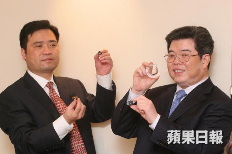 ■左為舜宇主席葉遼寧 ■左為舜宇主席葉遼寧