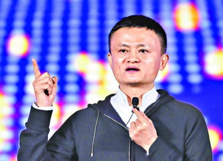 ■馬雲考慮將阿里附屬公司在香港上市。資料圖片 ■馬雲考慮將阿里附屬公司在香港上市。資料圖片