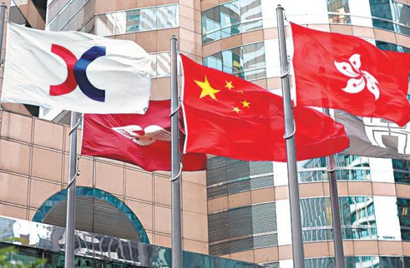 ■港交所股價昨升1%。 ■港交所股價昨升1%。
