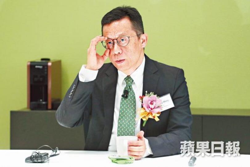 ■王維基指港視目標是賣整個消費體驗。■港視料今年的貨車數目會由目前160輛增至200輛。張志華攝 ■王維基指港視目標是賣整個消費體驗。■港視料今年的貨車數目會由目前160輛增至200輛。張志華攝