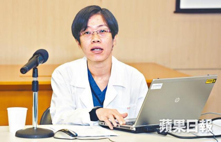 ■顧問醫生蔡自怡被控公職人員行為不當等兩項控罪。資料圖片 ■顧問醫生蔡自怡被控公職人員行為不當等兩項控罪。資料圖片