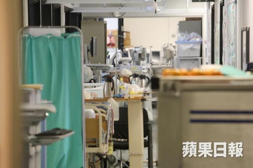 ■醫院病房充滿生離死別的情景。 ■醫院病房充滿生離死別的情景。