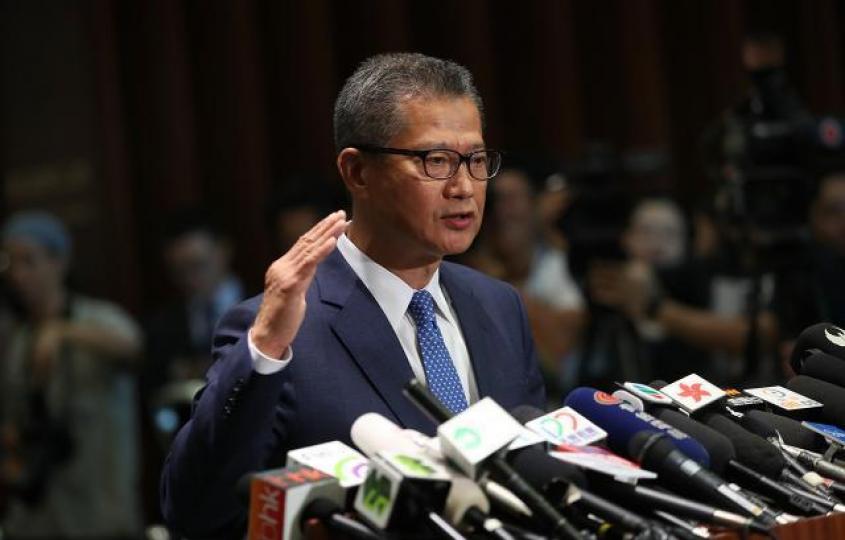 ■財政司司長陳茂波。資料圖片 ■財政司司長陳茂波。資料圖片