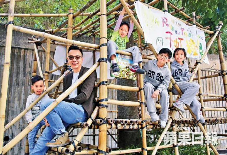 ■朱子穎任內將天虹轉型成「快樂學校」。何建忠攝 ■朱子穎任內將天虹轉型成「快樂學校」。何建忠攝
