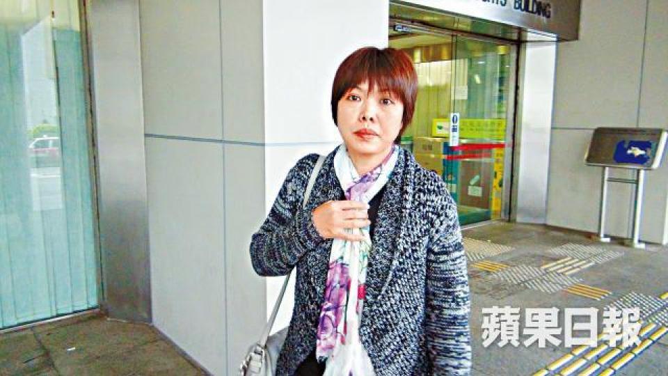 ■被告彭愛聰昨自辯稱攝影師施綺琳施襲在先。■攝影師施綺琳 ■被告彭愛聰昨自辯稱攝影師施綺琳施襲在先。■攝影師施綺琳