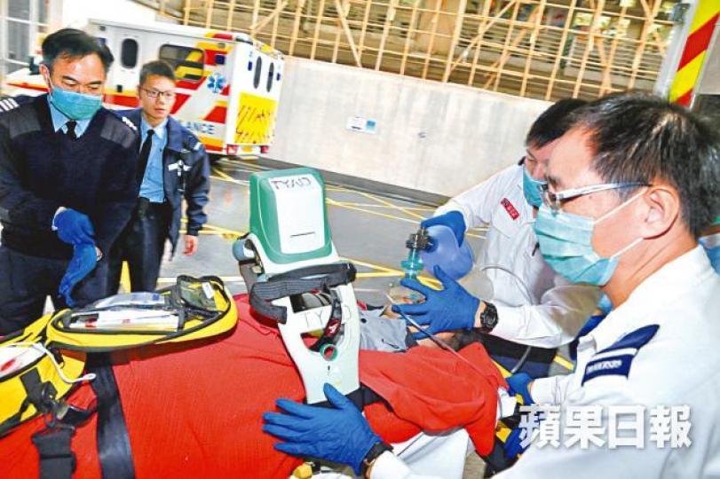 ■順豐速運員工作期間疑心臟病發猝死。 ■順豐速運員工作期間疑心臟病發猝死。