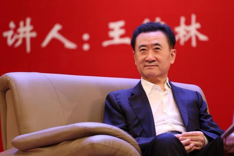 ■萬達主席王健林 ■萬達主席王健林