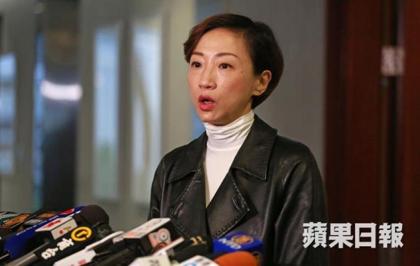 ■陳淑莊狠批鄭若驊只敢以書面交代,逃避記者問題。資料圖片 ■陳淑莊狠批鄭若驊只敢以書面交代,逃避記者問題。資料圖片