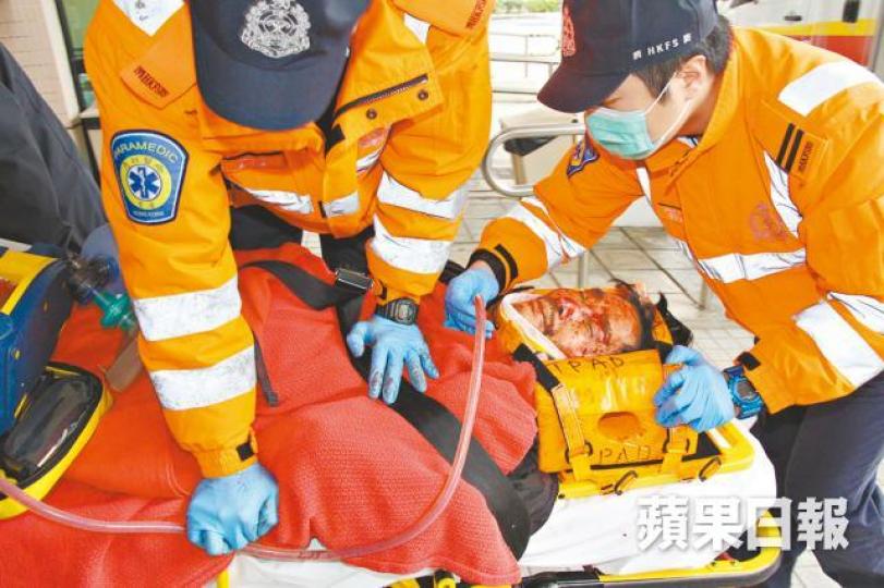 ■找換店東姚捷湶遭割喉致死。 ■找換店東姚捷湶遭割喉致死。