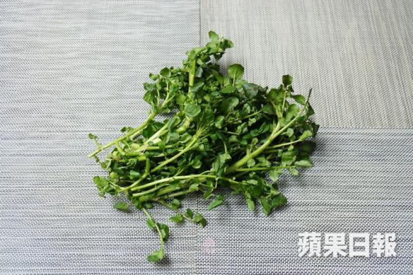 ■西洋菜等水生植物不宜生吃。資料圖片 ■西洋菜等水生植物不宜生吃。資料圖片