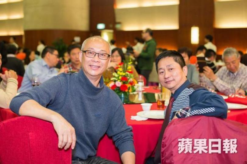 ■樊偉添(左)和吳旭光(右)共同持有「海天游泳顧問有限公司」,而吳旭光亦是泳總的執委。 ■樊偉添(左)和吳旭光(右)共同持有「海天游泳顧問有限公司」,而吳旭光亦是泳總的執委。