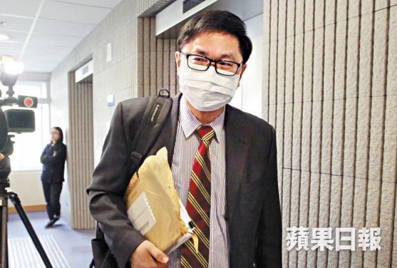 ■鄺紹基昨承認擅自拔喉並不理想。陳善南攝 ■鄺紹基昨承認擅自拔喉並不理想。陳善南攝
