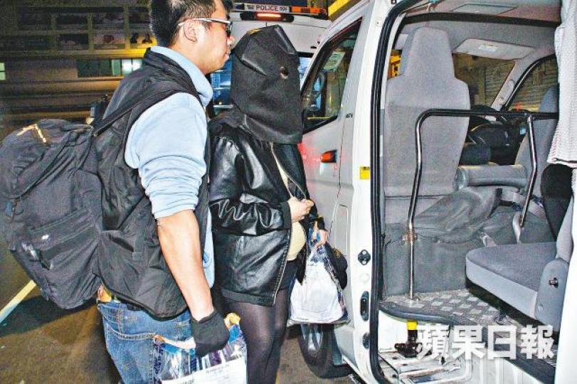 ■行動中一名孕婦被捕。 ■行動中一名孕婦被捕。