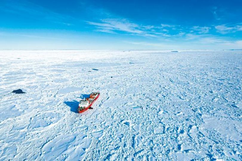 ■中國破冰船「雪龍號」曾遠征北冰洋。 ■中國破冰船「雪龍號」曾遠征北冰洋。