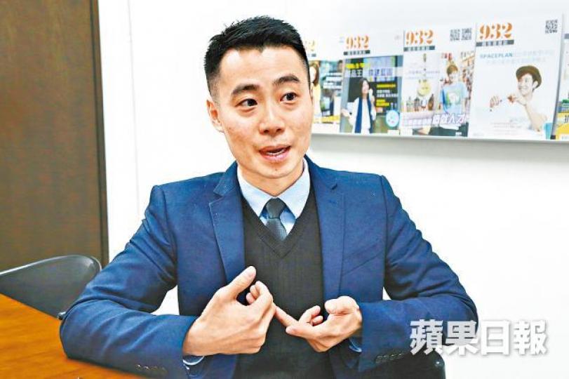 ■周兆輝提醒,創業前宜預計目標客群。張柏基攝 ■周兆輝提醒,創業前宜預計目標客群。張柏基攝