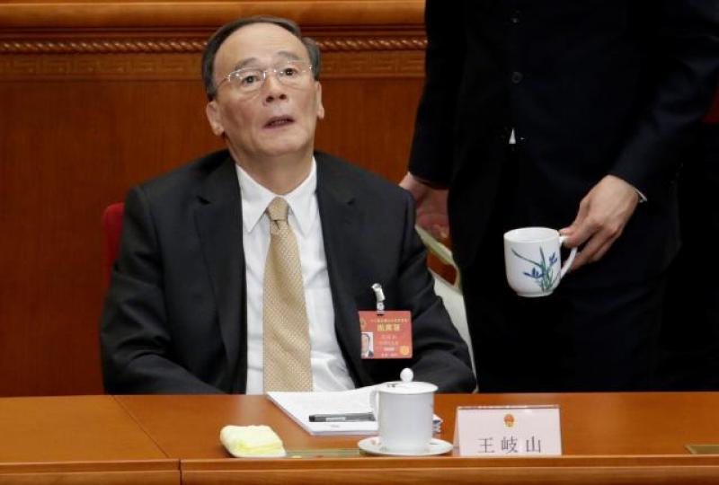 ■王岐山去年十九大卸任黨職後,海外有消息指他會退而不休。 ■王岐山去年十九大卸任黨職後,海外有消息指他會退而不休。