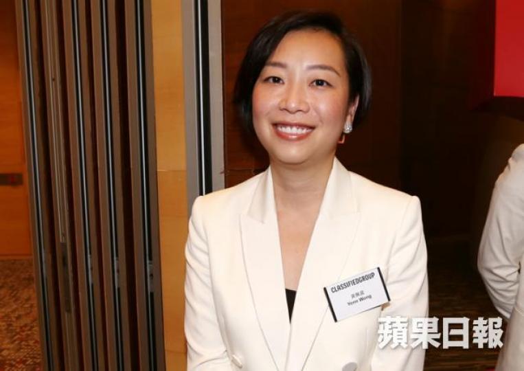■佳民創辦人黃佩茵,同老公羅揚傑一樣做飲食業。資料圖片 ■佳民創辦人黃佩茵,同老公羅揚傑一樣做飲食業。資料圖片