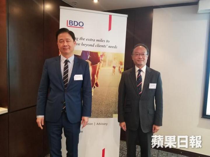 ■立信德豪非審計部董事總經理江智蛟(右)認為,36個月的停牌時限較合理。 ■立信德豪非審計部董事總經理江智蛟(右)認為,36個月的停牌時限較合理。