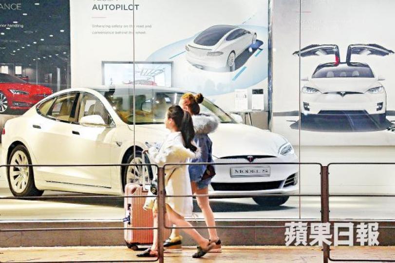 ■電動私家車取消「零稅」優惠後，Tesla在去年4月至11月間，僅售出20部新車。