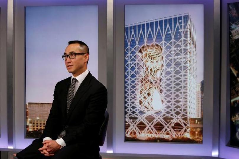 ■何猷龍為澳能建設主要股東,上市後持股量為20%,名人效應下值得注視。資料圖片 ■何猷龍為澳能建設主要股東,上市後持股量為20%,名人效應下值得注視。資料圖片