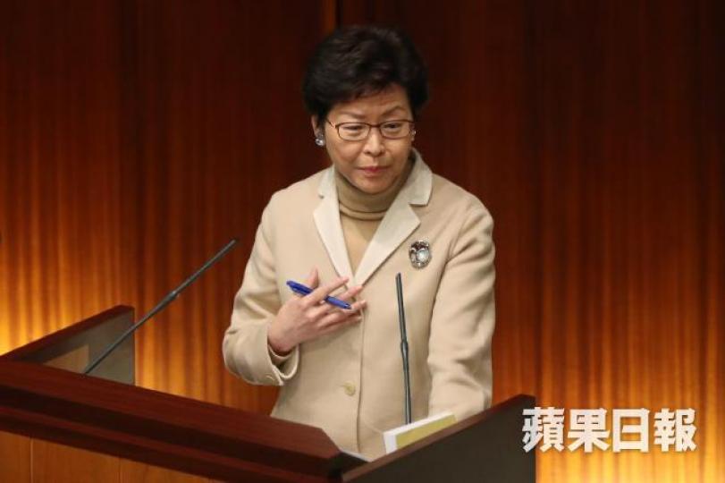 ■林鄭月娥早前放風指未必擱置BCA。
■林鄭月娥早前放風指未必擱置BCA。