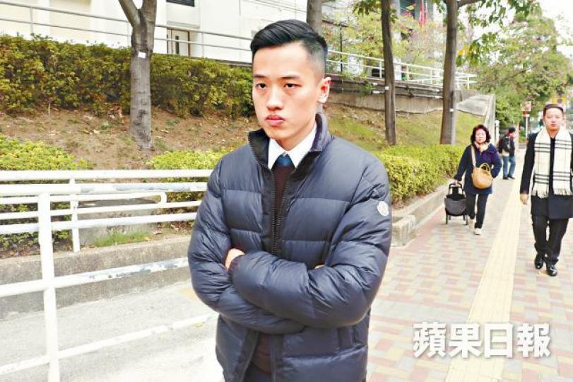 ■被告潘焯麟昨被判感化12個月。
■被告潘焯麟昨被判感化12個月。