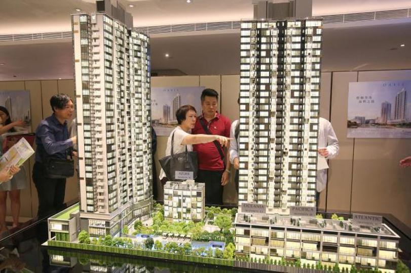 ■Oasis Kai Tak昨加推66伙,市傳51伙被認購。資料圖片 ■Oasis Kai Tak昨加推66伙,市傳51伙被認購。資料圖片