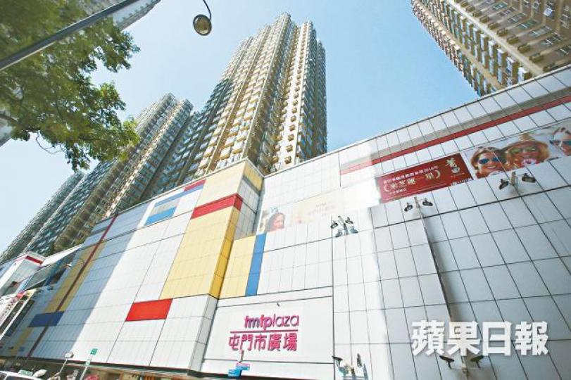 ■低價租盤主要來自元朗及屯門;圖為屯門市廣場。資料圖片 ■低價租盤主要來自元朗及屯門;圖為屯門市廣場。資料圖片