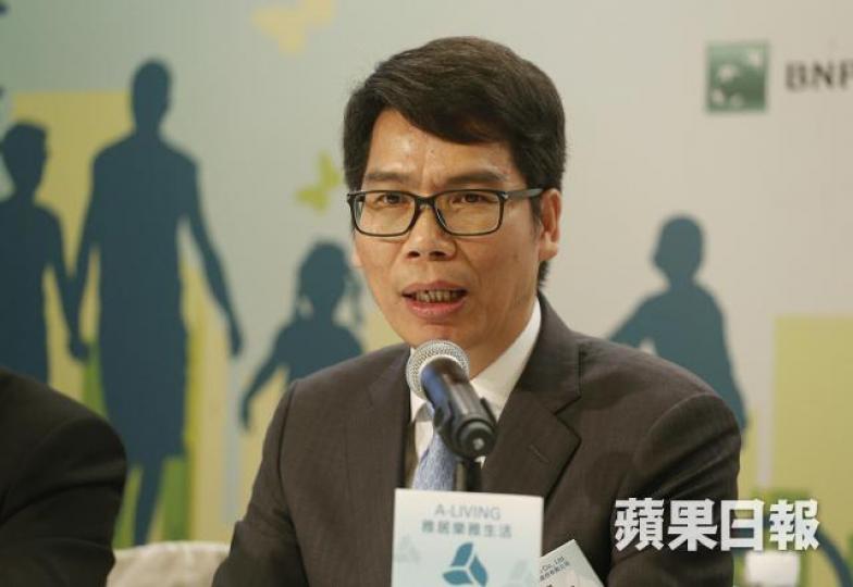 ■雅生活聯席主席黃奉潮。資料圖片
■雅生活聯席主席黃奉潮。資料圖片