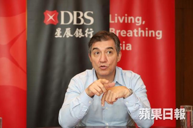 ■星展香港行政總裁龐華毅
■星展香港行政總裁龐華毅
