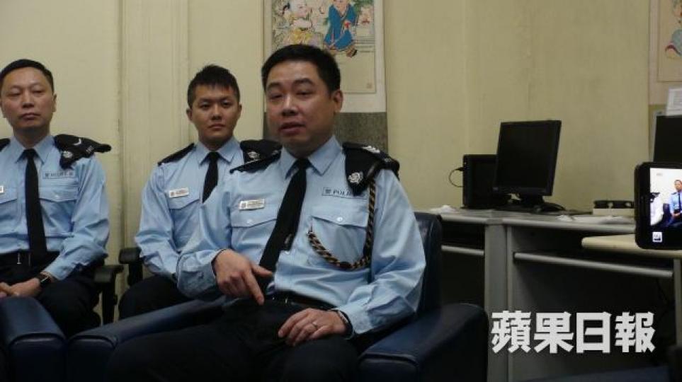 ■警長陸海安指曾有跳橋追賊的念頭。
■警長陸海安指曾有跳橋追賊的念頭。