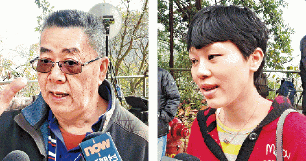 ■大埔尾村村民李先生(左圖)及鄧女士(右圖)指現場路段車速甚快,常險象環生。
■大埔尾村村民李先生(左圖)及鄧女士(右圖)指現場路段車速甚快,常險象環生。