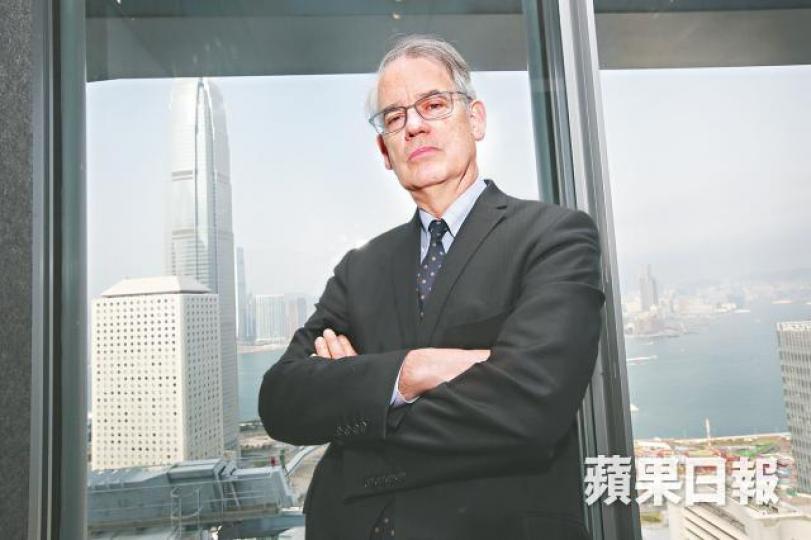■氣候債券倡議組織首席執行官Sean Kidney。晉平安攝
■氣候債券倡議組織首席執行官Sean Kidney。晉平安攝