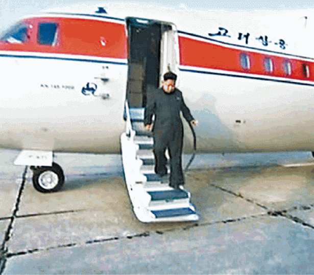 ■金正恩擁有「安-148型」專機。
■金正恩擁有「安-148型」專機。