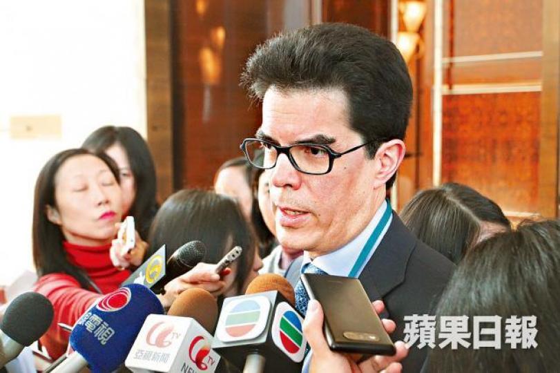 ■David Webb發表「50隻不能買的港股」,震撼市場。資料圖片
■David Webb發表「50隻不能買的港股」,震撼市場。資料圖片
