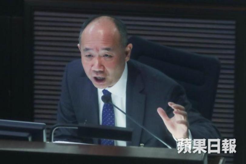 ■黃振球曾一度盛傳是創科局副局長大熱人選。
■黃振球曾一度盛傳是創科局副局長大熱人選。