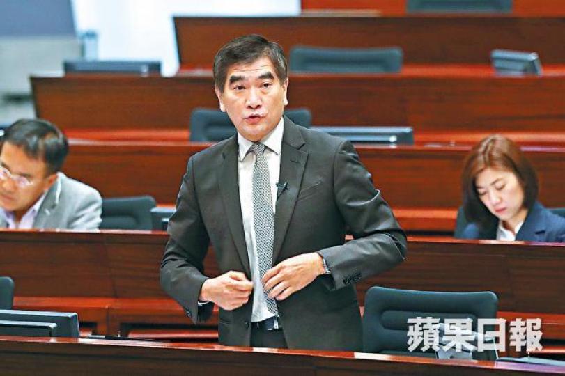 ■立法會議員鍾國斌豪氣入市購買西貢豪宅新盤。
■立法會議員鍾國斌豪氣入市購買西貢豪宅新盤。