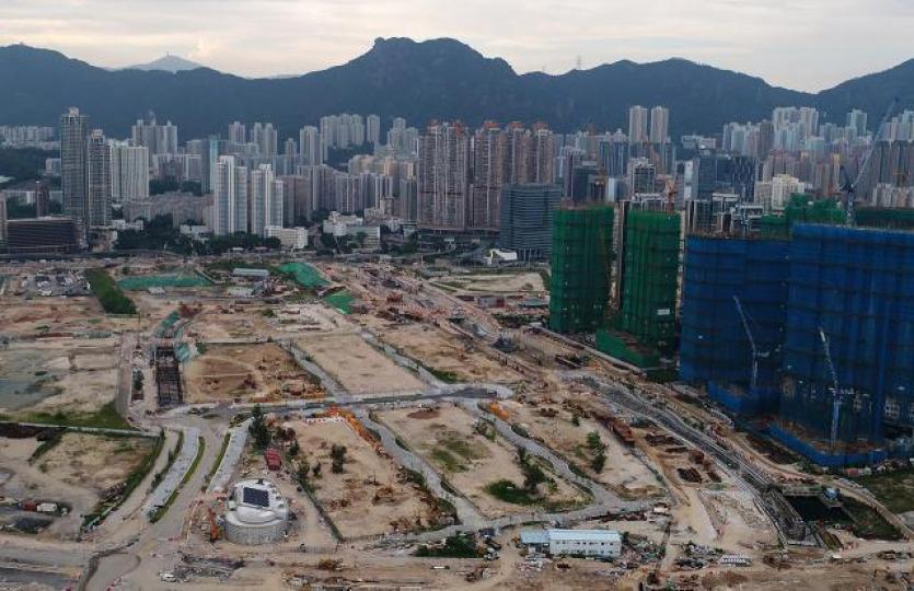 ■海航昨日宣佈賣掉啟德2幅土地給恒地。資料圖片 ■海航昨日宣佈賣掉啟德2幅土地給恒地。資料圖片