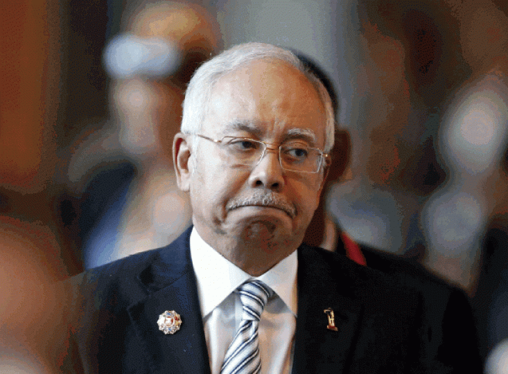 ■馬來西亞首相納吉曾揚言,不會捍衞LGBT的權利。資料圖片 ■馬來西亞首相納吉曾揚言,不會捍衞LGBT的權利。資料圖片
